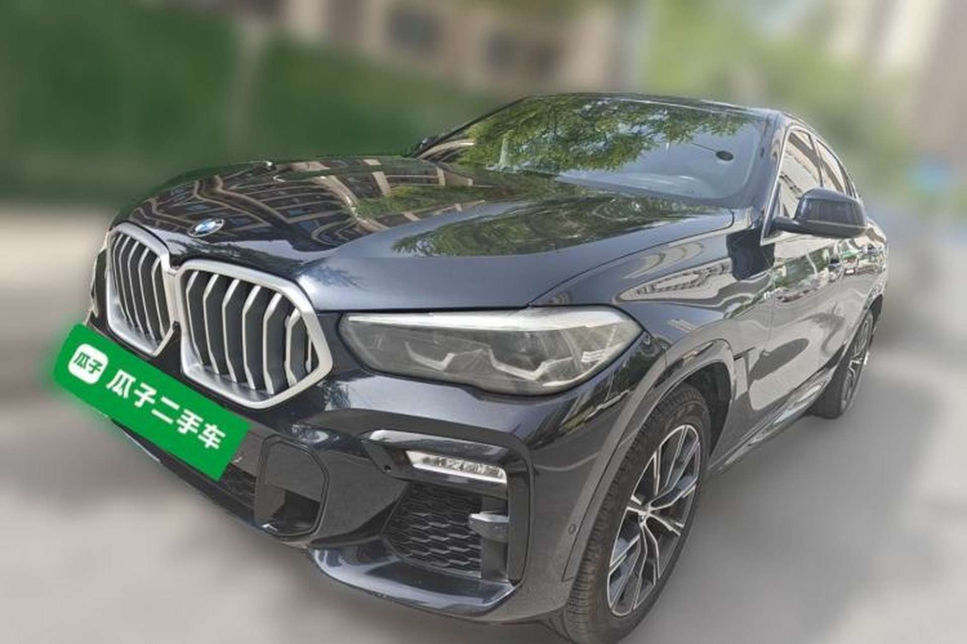 Used BMW X6 2020 xDrive30i M Sport Package Front Left 45 Deg
