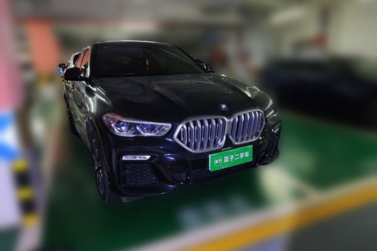 Used BMW X6 2020 xDrive40i M Sport Package Front Right 45 Deg