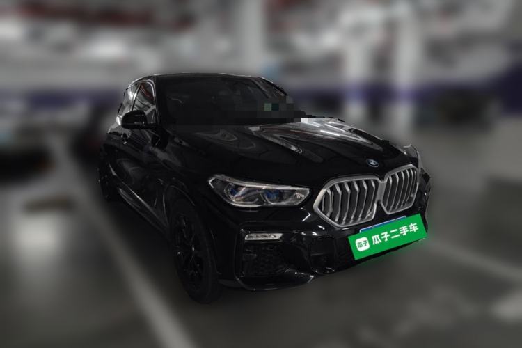 Used BMW X6 2020 xDrive40i M Sport Package Front Right 45 Deg
