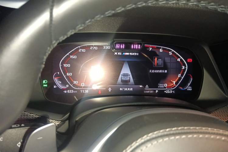 Used BMW X6 2020 xDrive40i Luxury Model with M Sport Package Instrument Cluster