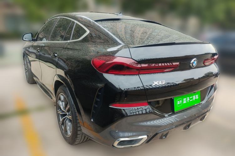 Used BMW X6 2020 xDrive30i M Sport Package Rear Left 45 Deg