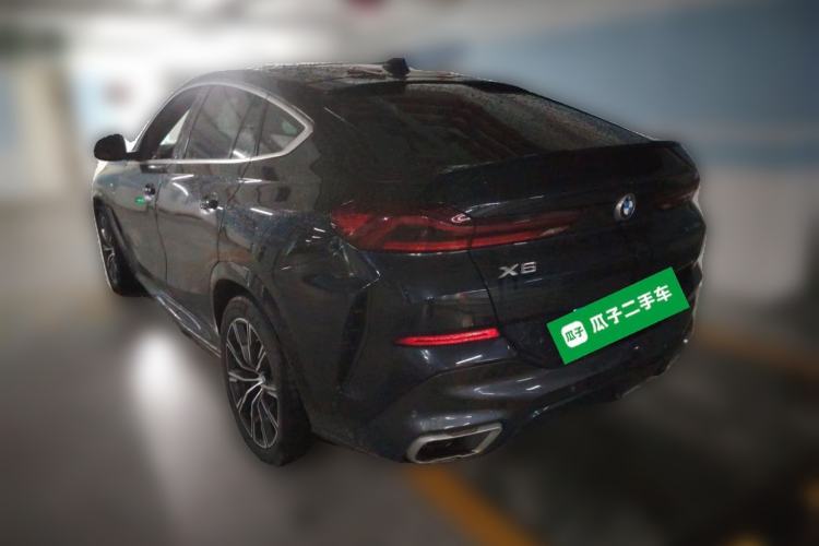 Used BMW X6 2020 xDrive30i M Sport Package Rear Left 45 Deg