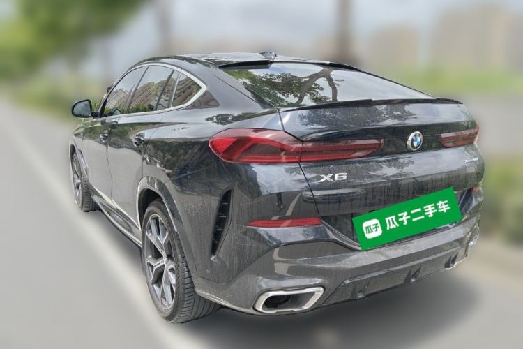 Used BMW X6 2020 xDrive40i Luxury Model with M Sport Package Rear Left 45 Deg