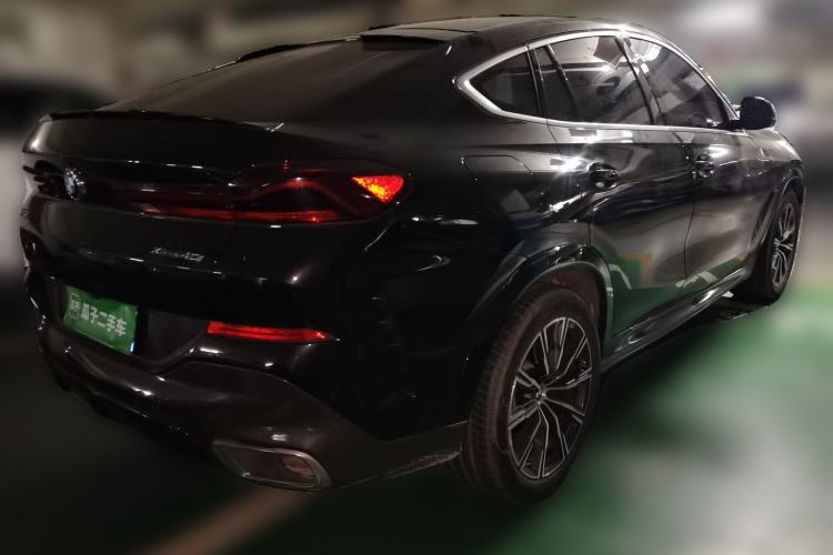 Used BMW X6 2020 xDrive40i M Sport Package Rear Right 45 Deg
