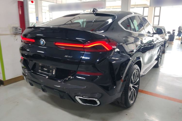 Used BMW X6 2020 xDrive30i M Sport Package Rear Right 45 Deg