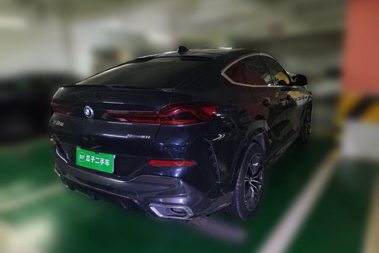Used BMW X6 2020 xDrive40i M Sport Package Rear Right 45 Deg