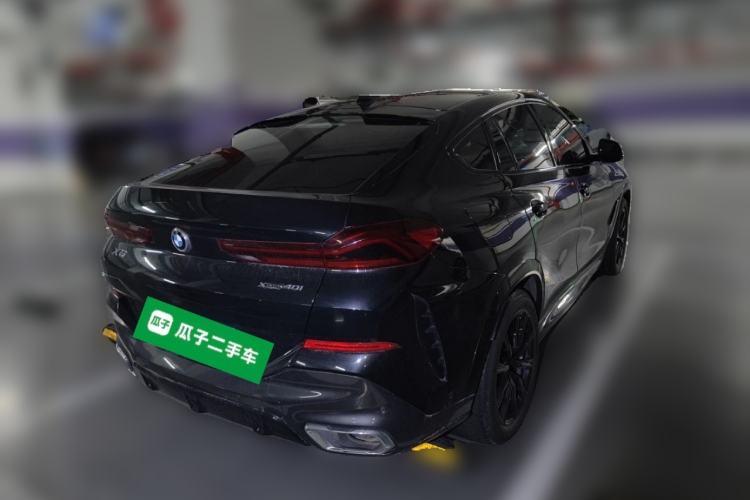 Used BMW X6 2020 xDrive40i M Sport Package Rear Right 45 Deg