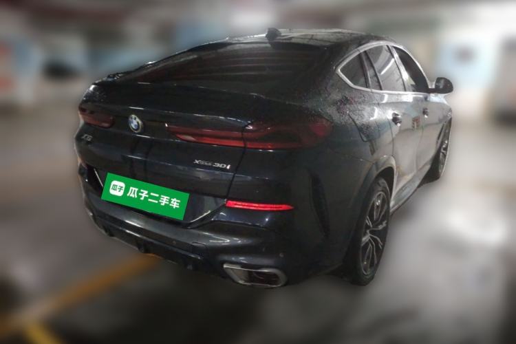 Used BMW X6 2020 xDrive30i M Sport Package Rear Right 45 Deg