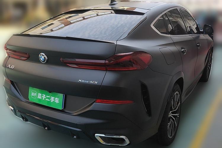 Used BMW X6 2020 xDrive30i M Sport Package Rear Right 45 Deg