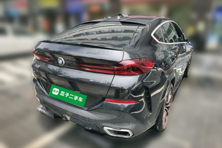 Used BMW X6 2020 xDrive30i M Sport Package Rear Right 45 Deg
