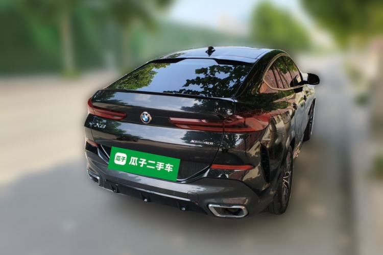 Used BMW X6 2020 xDrive30i M Sport Package Rear Right 45 Deg