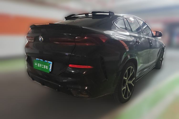 Used BMW X6 2020 xDrive40i Luxury Model with M Sport Package Rear Right 45 Deg