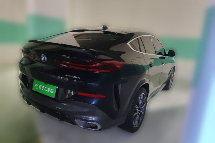 Used BMW X6 2020 xDrive30i M Sport Package Rear Right 45 Deg