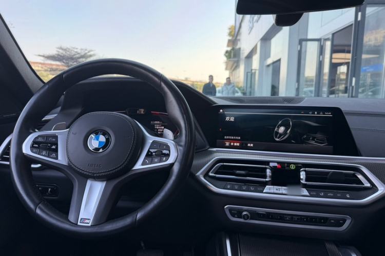 Used BMW X6 2020 xDrive40i Luxury Model with M Sport Package Steering Wheel