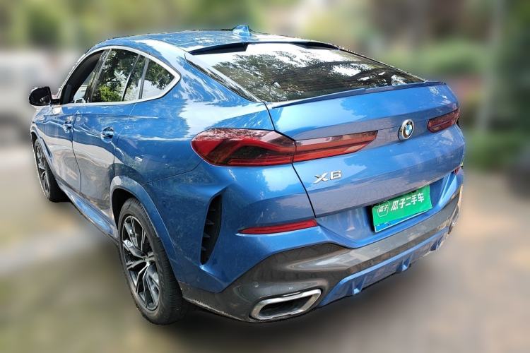 Used BMW X6 2020 xDrive30i M Sport Package Rear Left 45 Deg