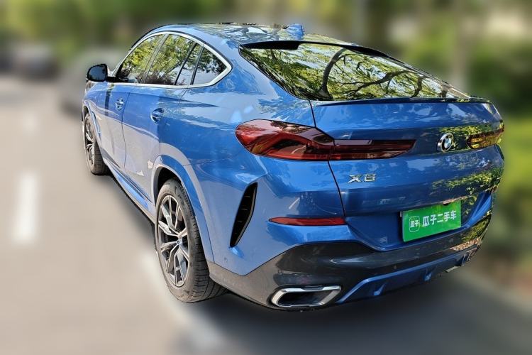 Used BMW X6 2020 xDrive30i M Sport Package Rear Left 45 Deg