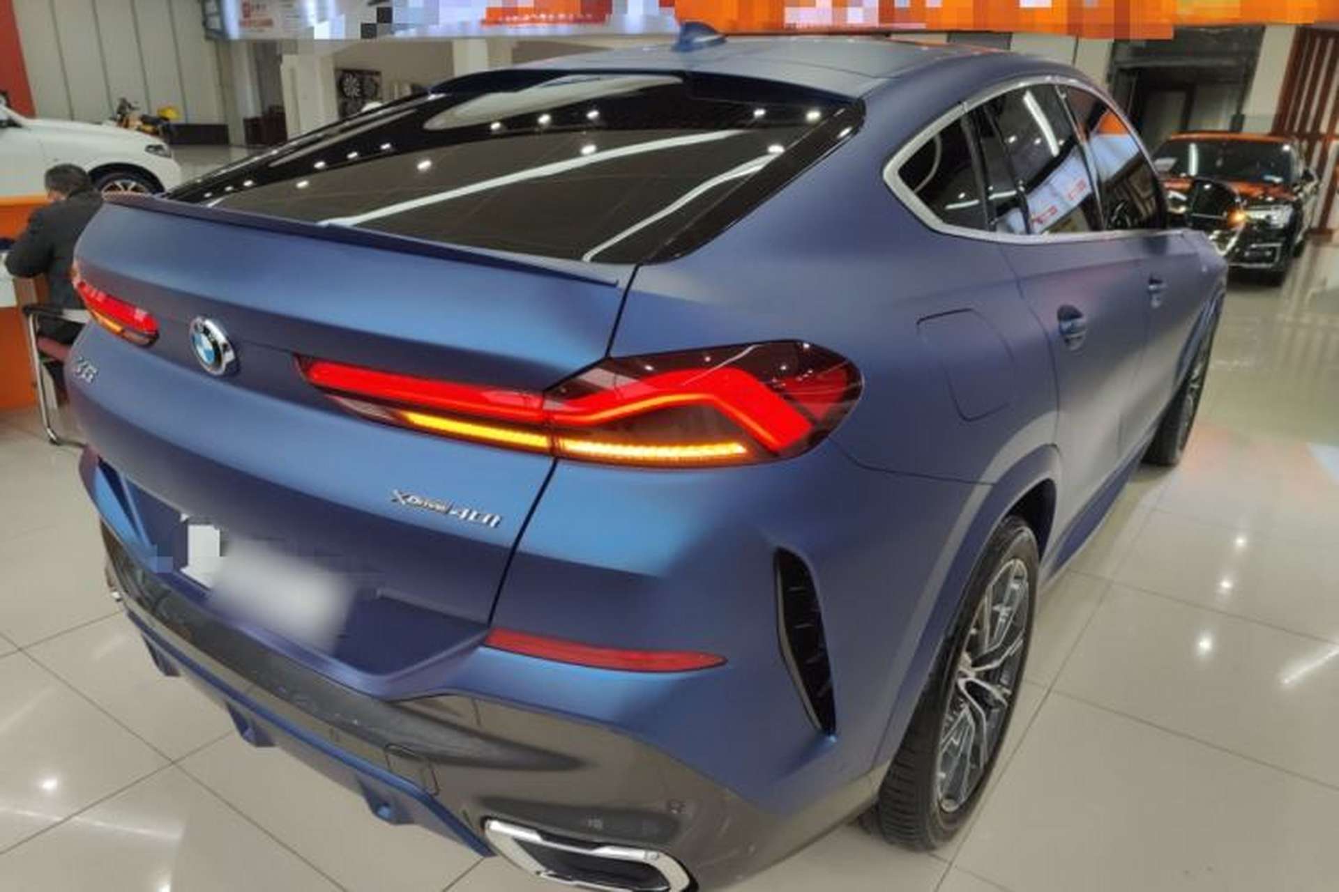 Used BMW X6 2020 xDrive30i M Sport Package Rear Right 45 Deg