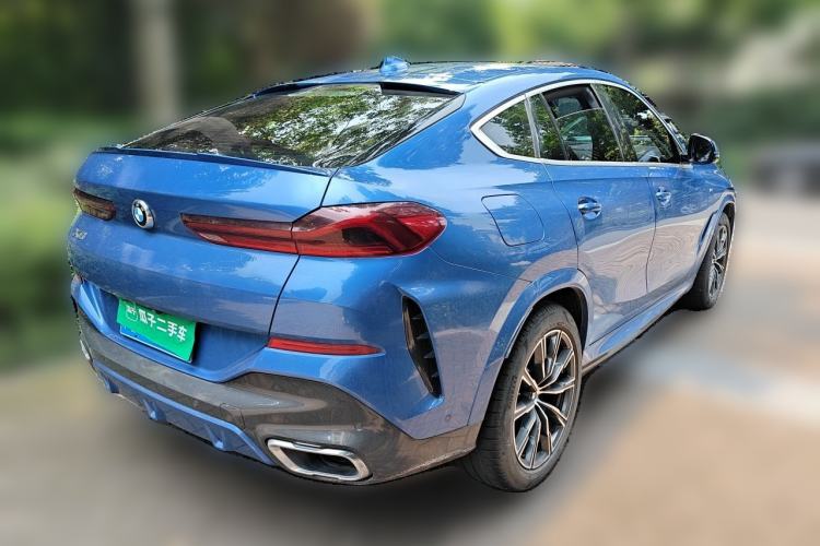 Used BMW X6 2020 xDrive30i M Sport Package Rear Right 45 Deg