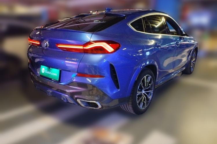 Used BMW X6 2020 xDrive40i M Sport Package Rear Right 45 Deg