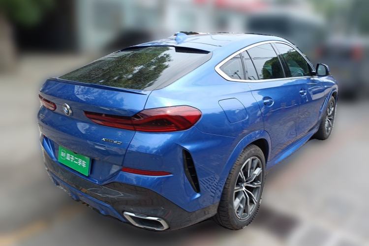 Used BMW X6 2020 xDrive40i M Sport Package Rear Right 45 Deg