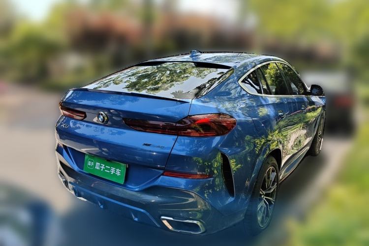 Used BMW X6 2020 xDrive30i M Sport Package Rear Right 45 Deg