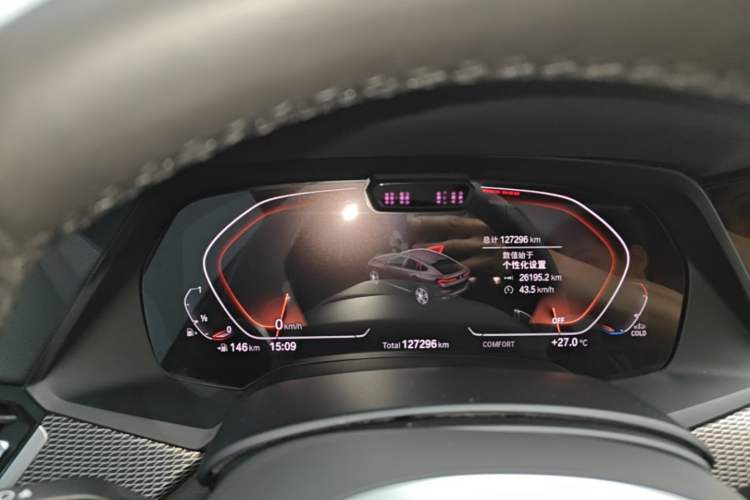 Used BMW X6 2020 xDrive40i Luxury Model with M Sport Package Instrument Cluster