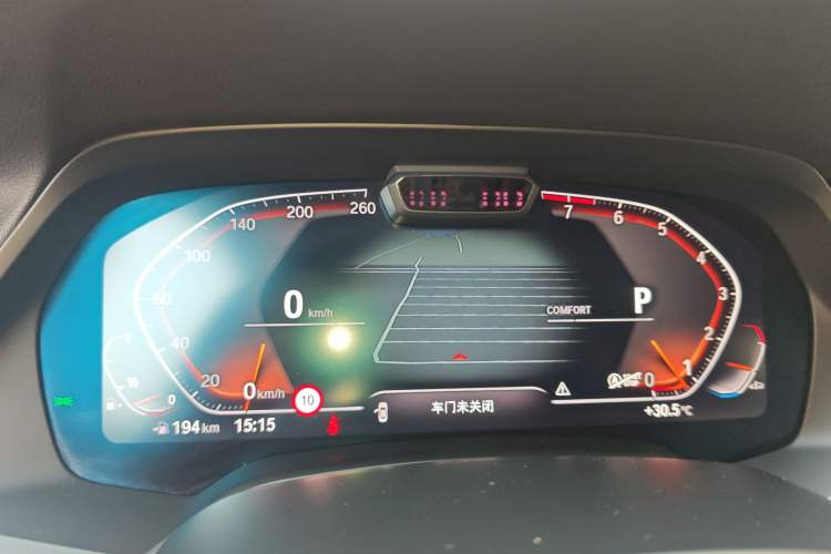 Used BMW X6 2020 xDrive40i Luxury Model with M Sport Package Instrument Cluster