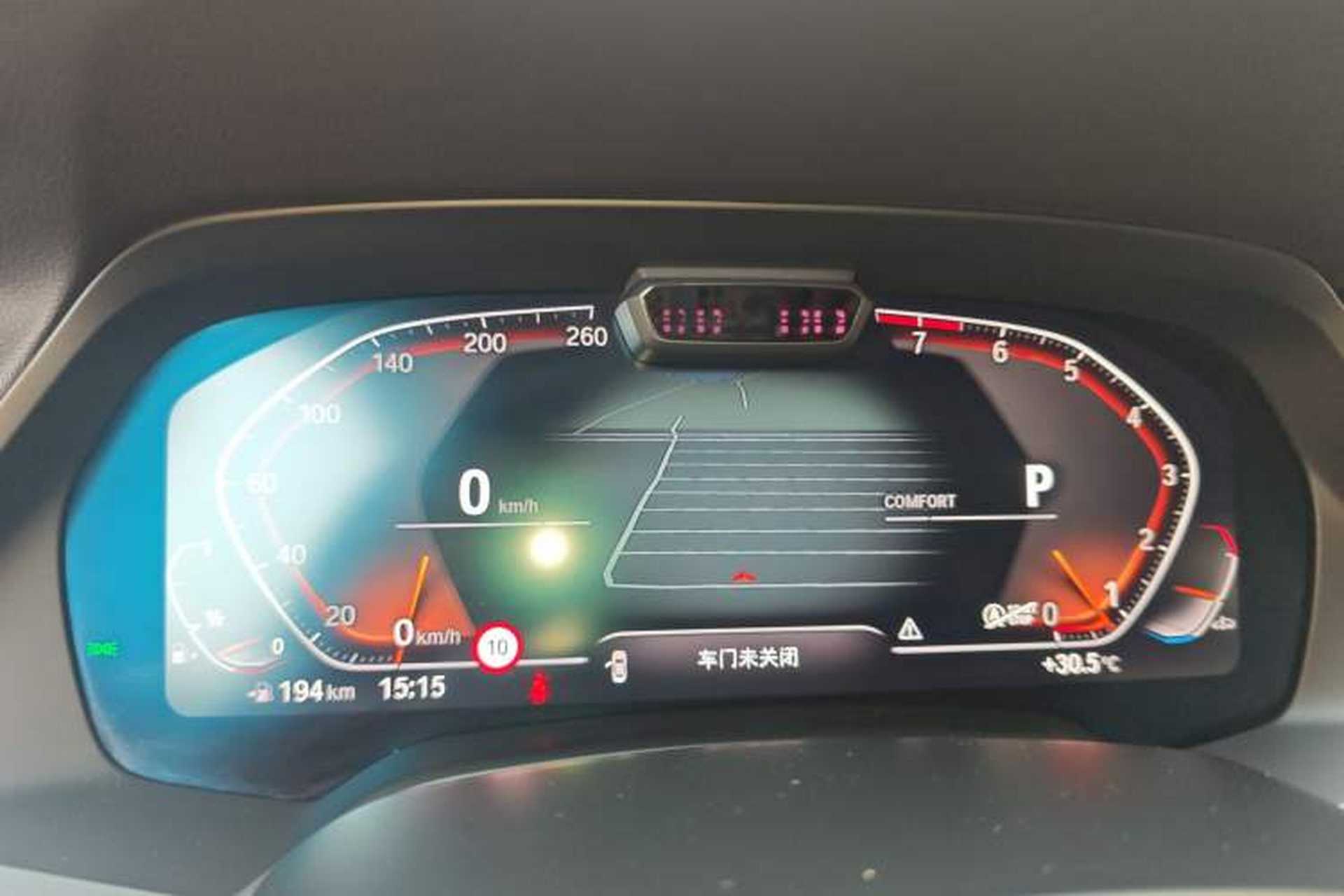 Used BMW X6 2020 xDrive40i Luxury Model with M Sport Package Instrument Cluster