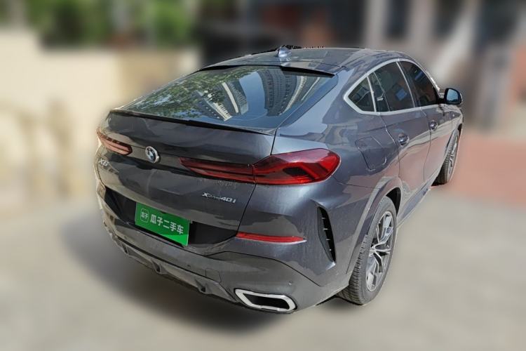 Used BMW X6 2020 xDrive40i M Sport Package Rear Right 45 Deg