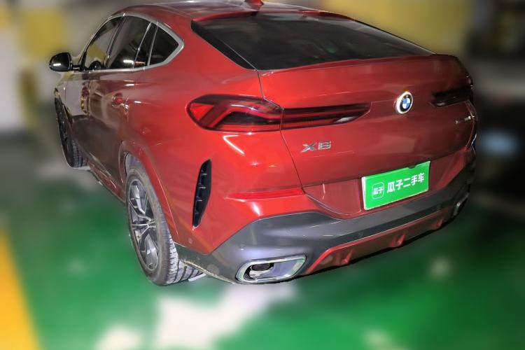 Used BMW X6 2020 xDrive30i M Sport Package Rear Left 45 Deg