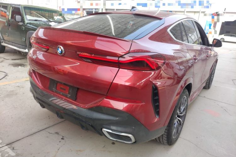 Used BMW X6 2020 xDrive30i M Sport Package Rear Right 45 Deg