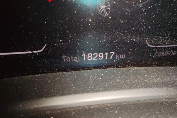 Used BMW X6 2020 xDrive40i M Sport Package Odometer Close Up