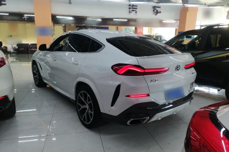 Used BMW X6 2020 xDrive40i M Sport Package Rear Left 45 Deg