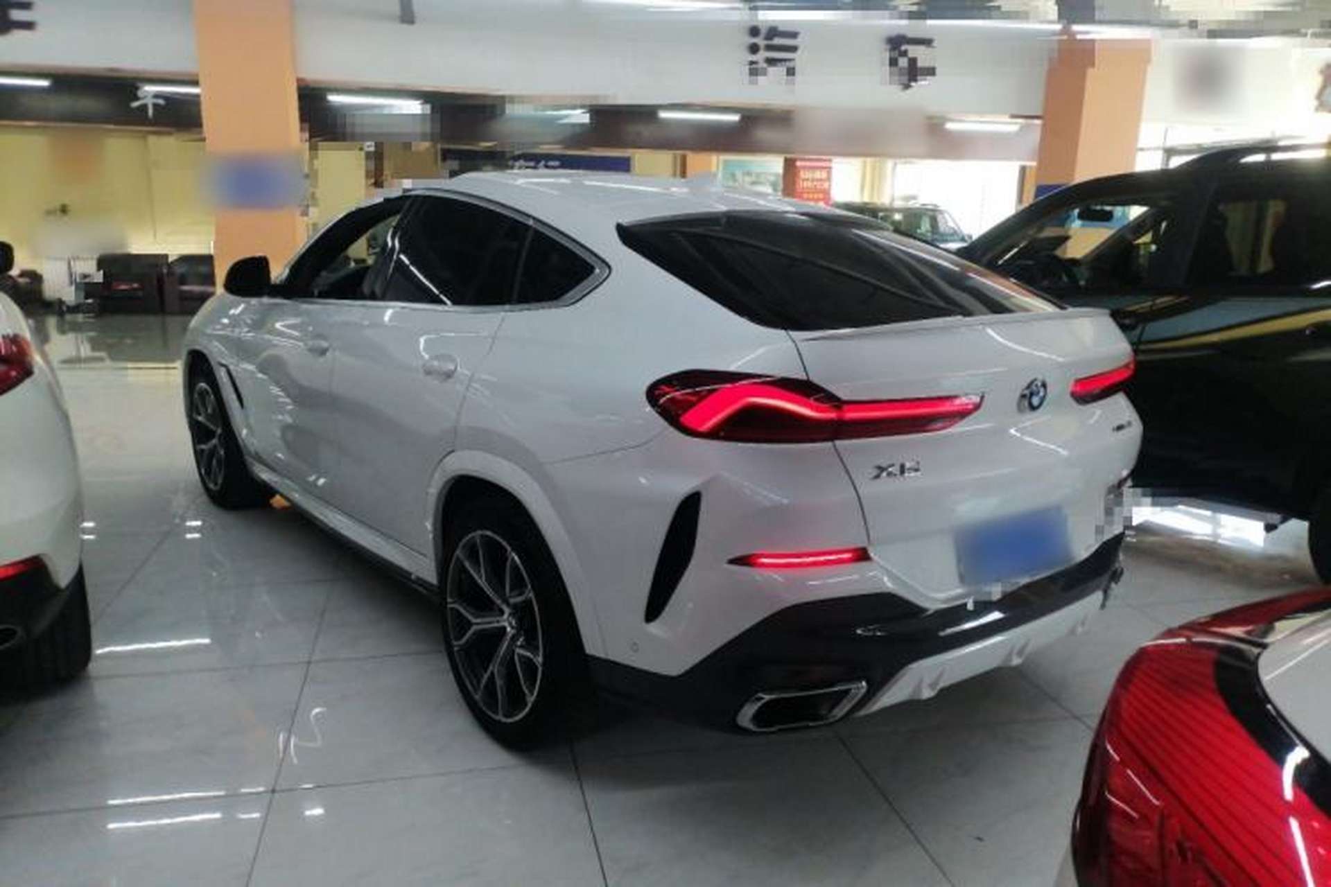 Used BMW X6 2020 xDrive40i M Sport Package Rear Left 45 Deg