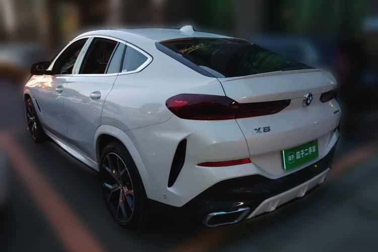 Used BMW X6 2020 xDrive40i Luxury Model with M Sport Package Rear Left 45 Deg