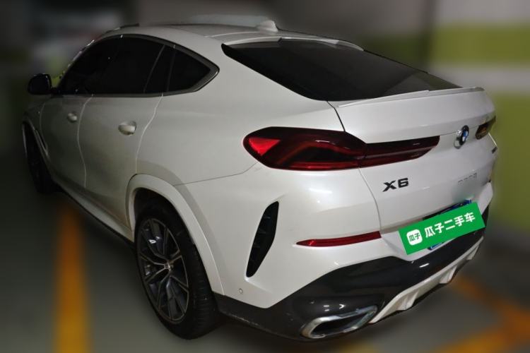Used BMW X6 2020 xDrive40i M Sport Package Rear Left 45 Deg