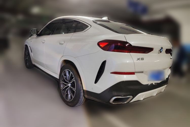 Used BMW X6 2020 xDrive40i M Sport Package Rear Left 45 Deg