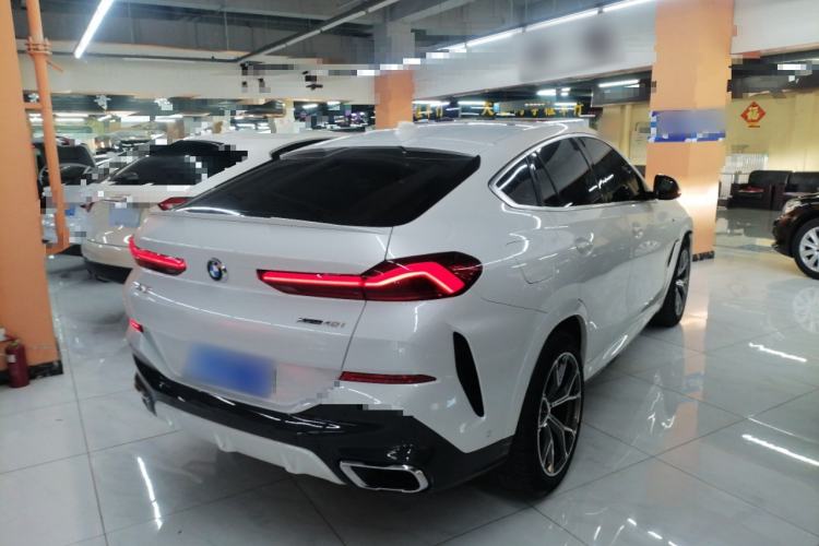 Used BMW X6 2020 xDrive40i M Sport Package Rear Right 45 Deg
