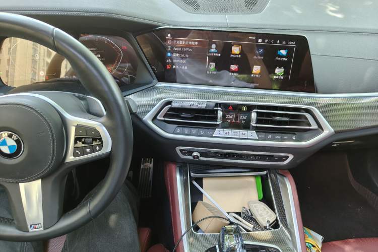 Used BMW X6 2021 xDrive40i Luxury Model with M Sport Package Audio And AC Panel