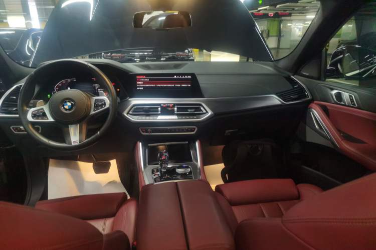 Used BMW X6 2021 xDrive40i M Sport Package Audio And AC Panel