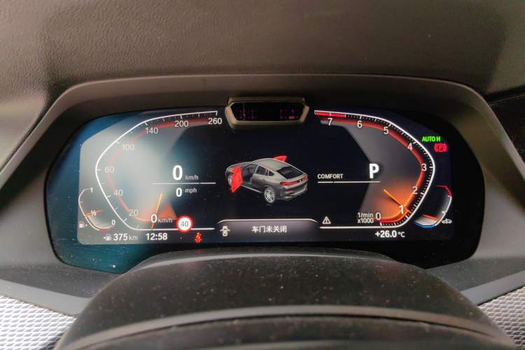 Used BMW X6 2021 xDrive40i Luxury Model with M Sport Package Instrument Cluster