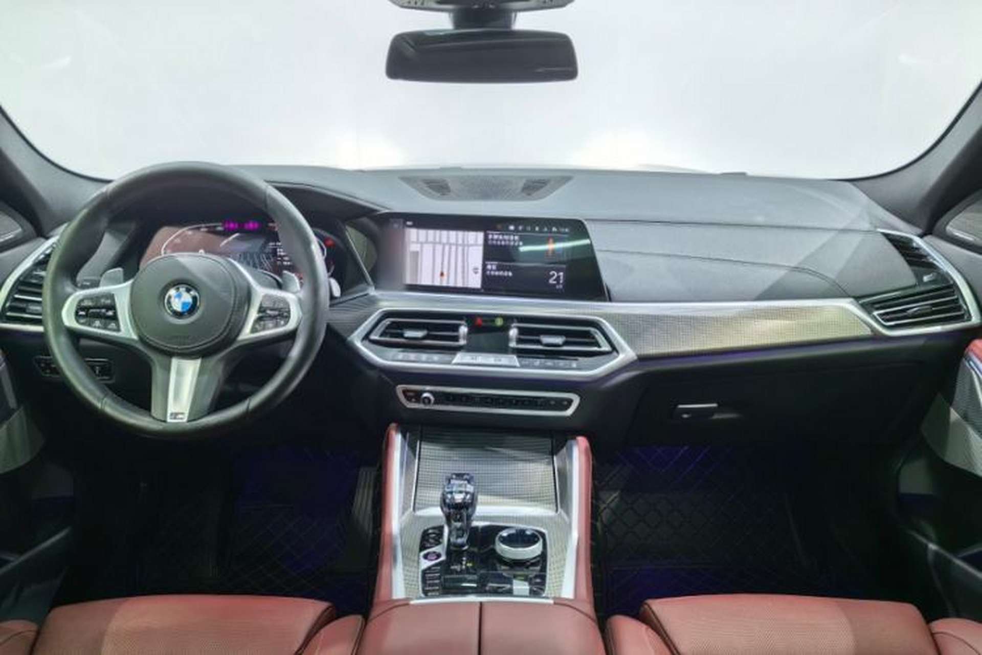 Used BMW X6 2021 xDrive40i Luxury Model with M Sport Package Interior 1