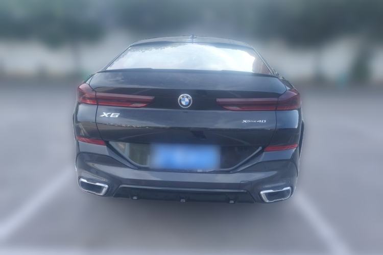Used BMW X6 2021 xDrive40i Luxury Model with M Sport Package Rear