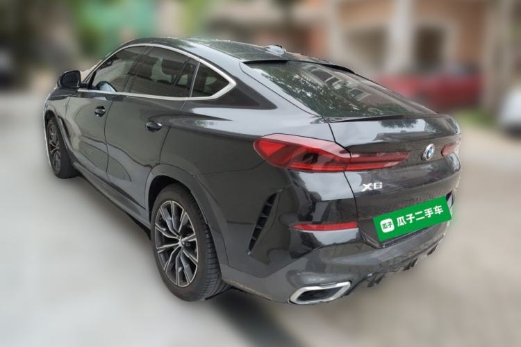 Used BMW X6 2021 xDrive30i M Sport Package Rear Left 45 Deg