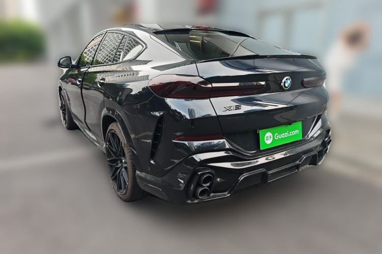 Used BMW X6 2021 xDrive40i M Sport Package Rear Left 45 Deg