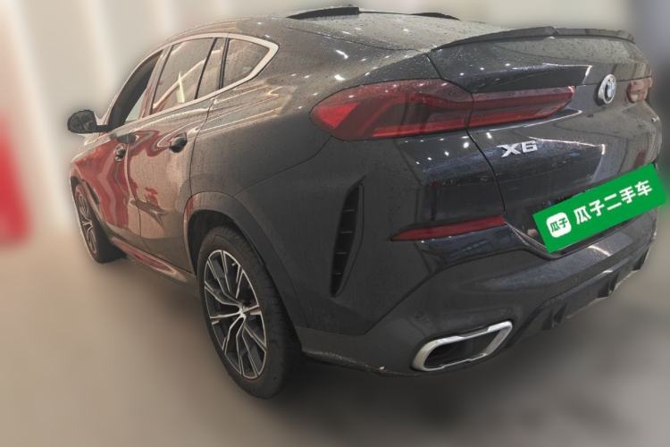Used BMW X6 2021 xDrive30i M Sport Package Rear Left 45 Deg