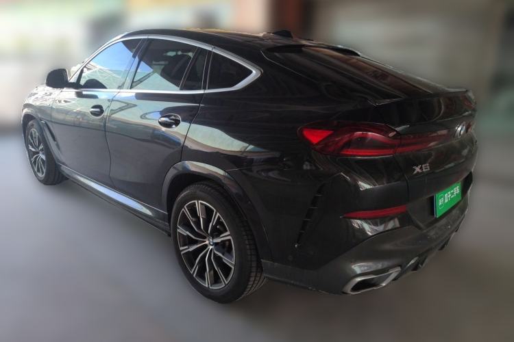 Used BMW X6 2021 xDrive40i M Sport Package Rear Left 45 Deg