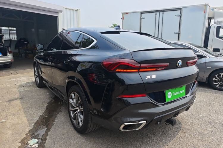 Used BMW X6 2021 xDrive40i M Sport Package Rear Left 45 Deg