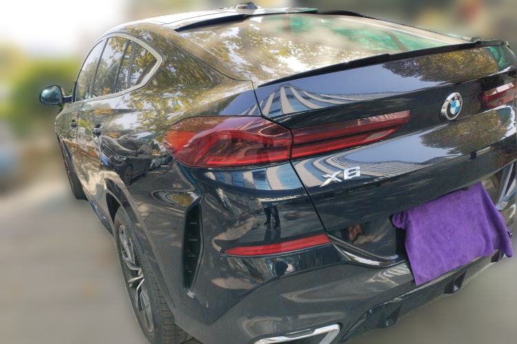 Used BMW X6 2021 xDrive40i M Sport Package Rear Left 45 Deg