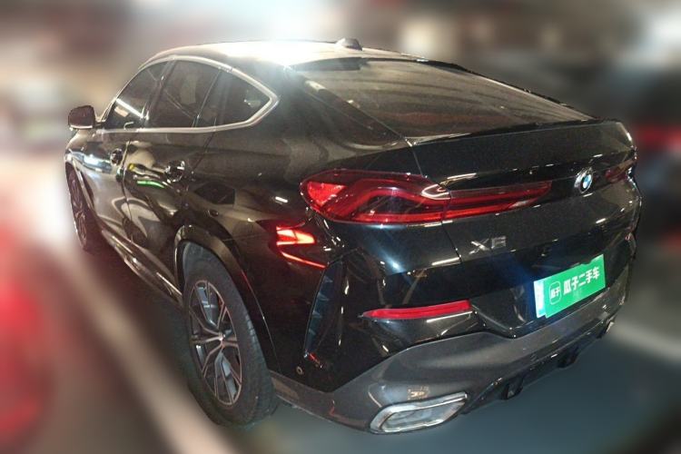 Used BMW X6 2021 xDrive30i M Sport Package Rear Left 45 Deg